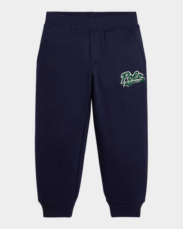 Boy's Seasonal Fleece Logo Sweatpants, Size 2-